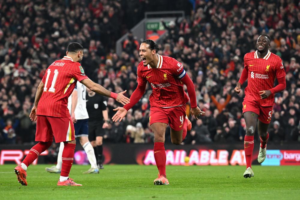 利物浦大胜晋级，全场比横扫对手