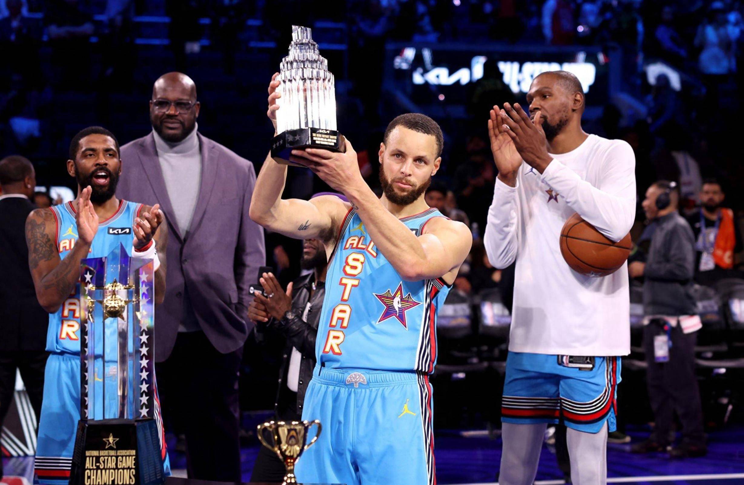 新秀球员夺得MVP首次进入全明星阵容