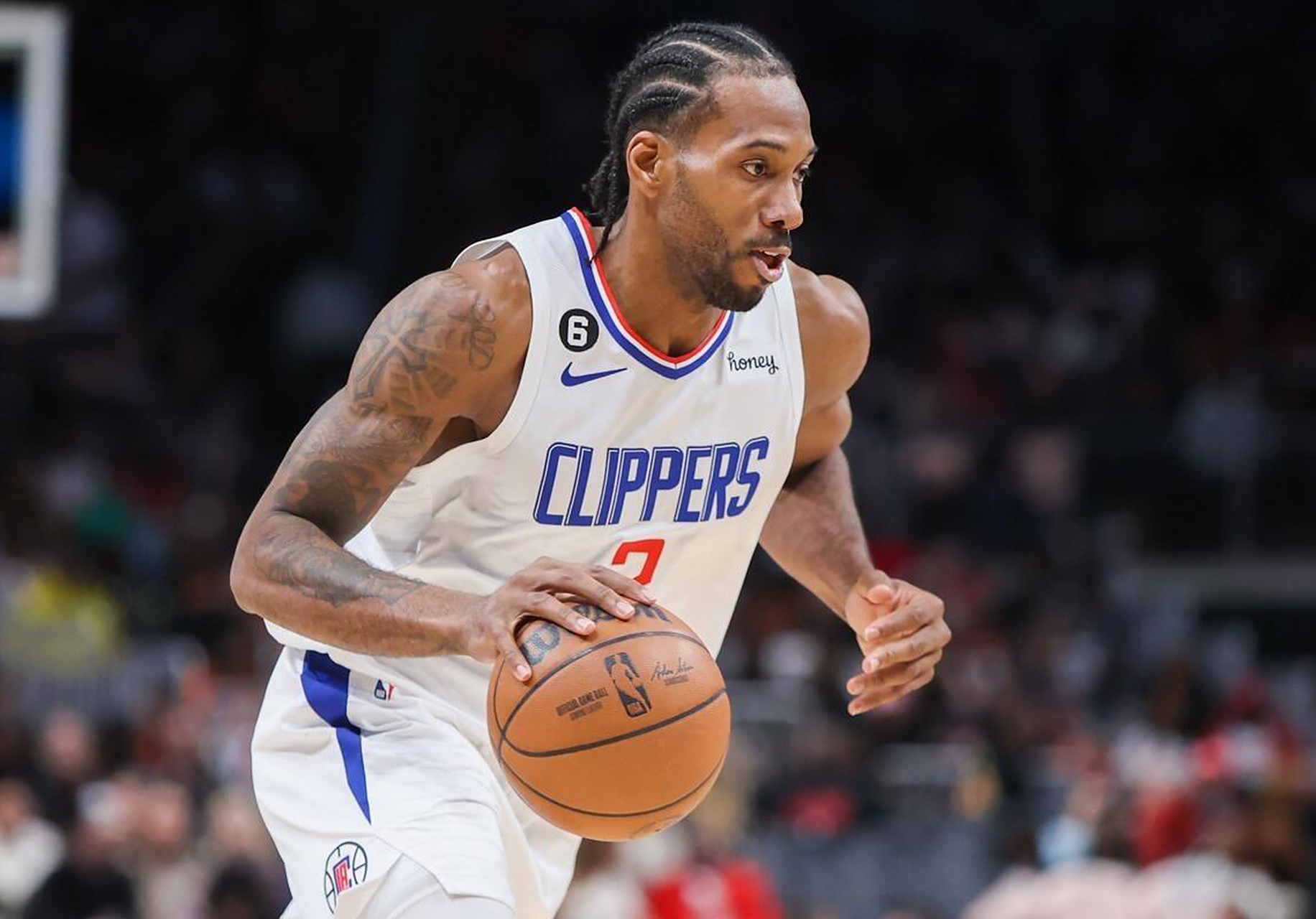 快船力克爵士，莱昂纳德全面发威